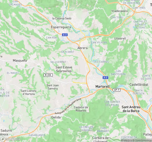 Vista exterior de Piso en venta en Sant Esteve Sesrovires con Trastero