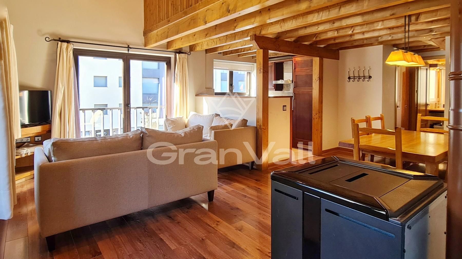 Living room of Duplex for sale in Alp  with Heating, Storage room and Furnished