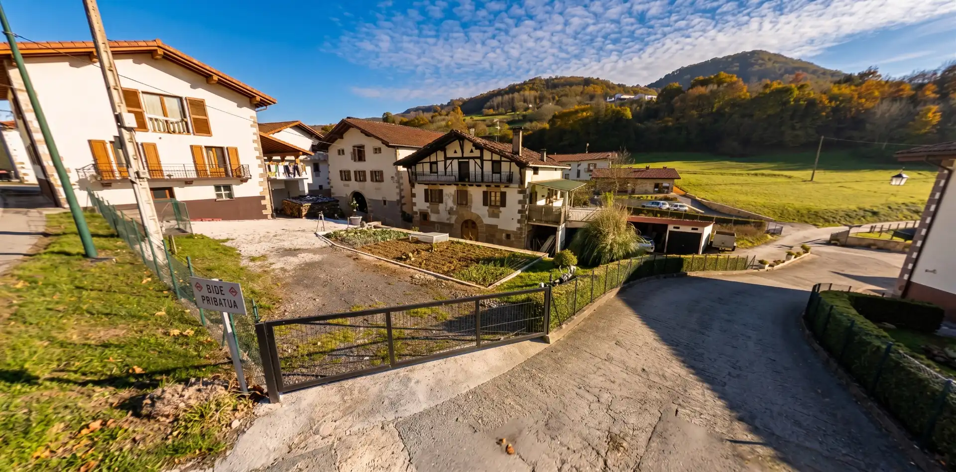Vista exterior de Casa o chalet en venta en Donamaria con Jardín privado, Terraza y Trastero