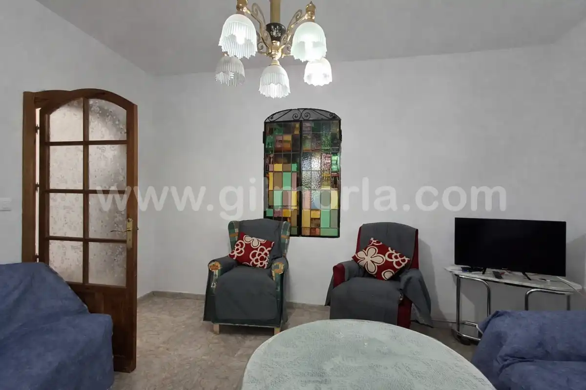 Sala d'estar de Casa o xalet en venda en Vélez-Málaga amb Terrassa, Moblat i Balcó