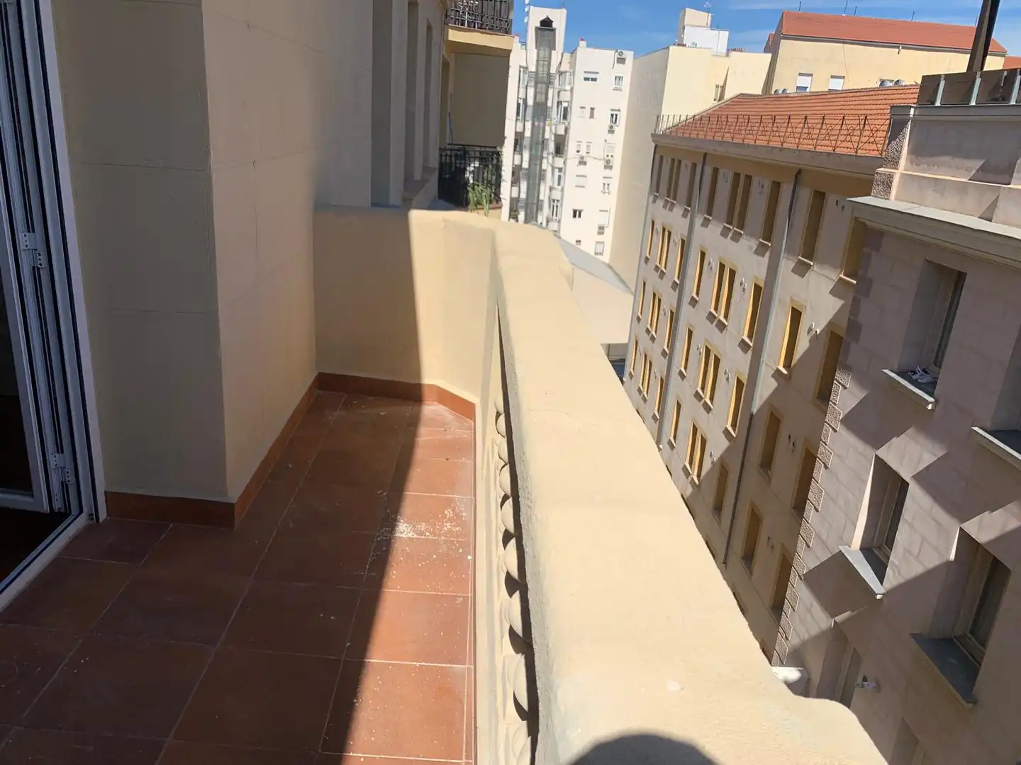 Balcony of Attic for rent in Madrid  with Air Conditioner, Heating and Parquet flooring