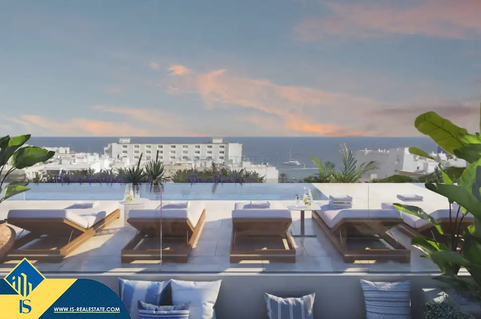 Terrace of Apartments for sale in Santa Eulària des Riu  with Terrace, Furnished and Balcony