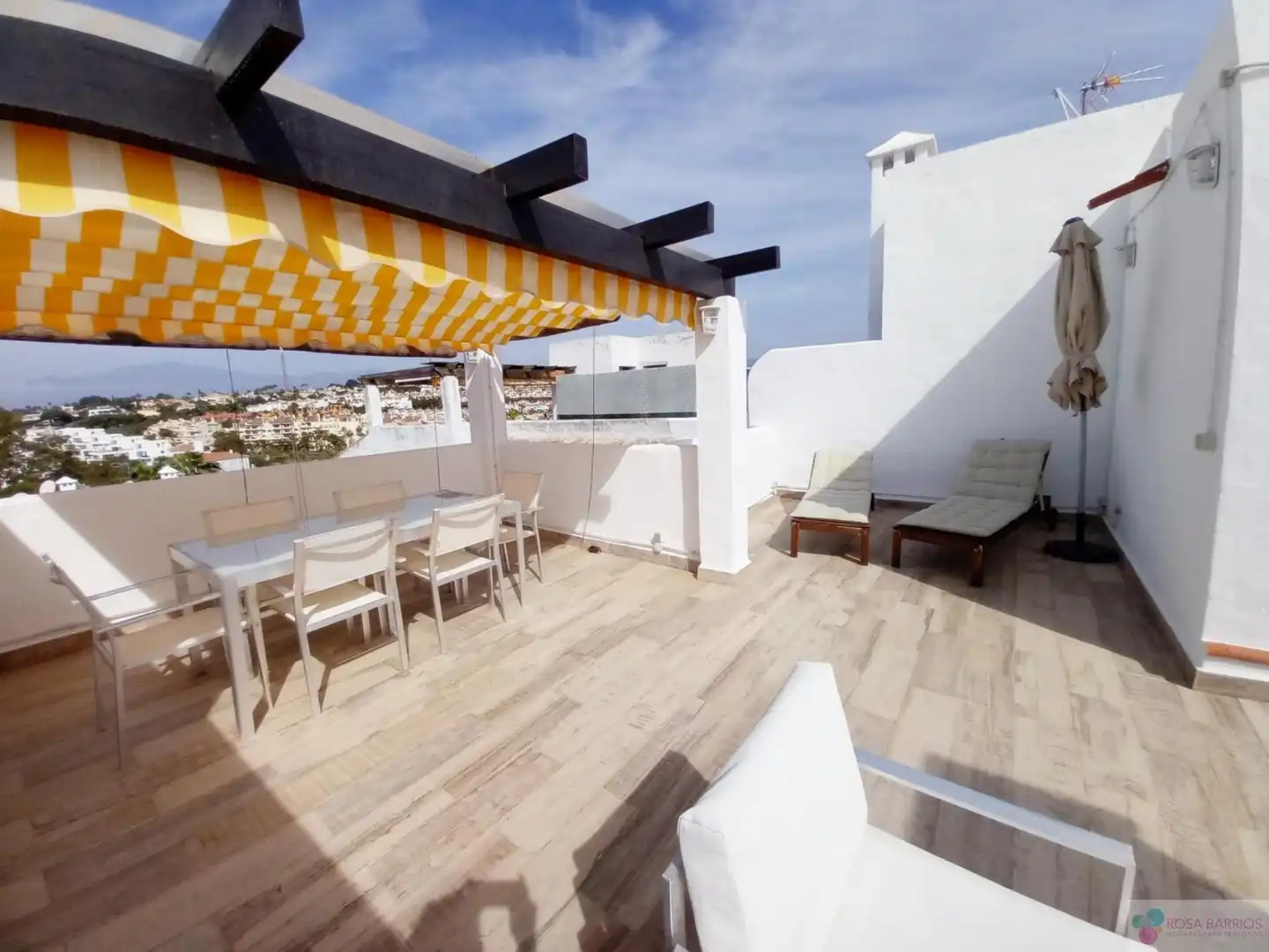 Terrasse von Dachboden zum Verkauf in Estepona mit Terrasse und Gemeinschaftspool