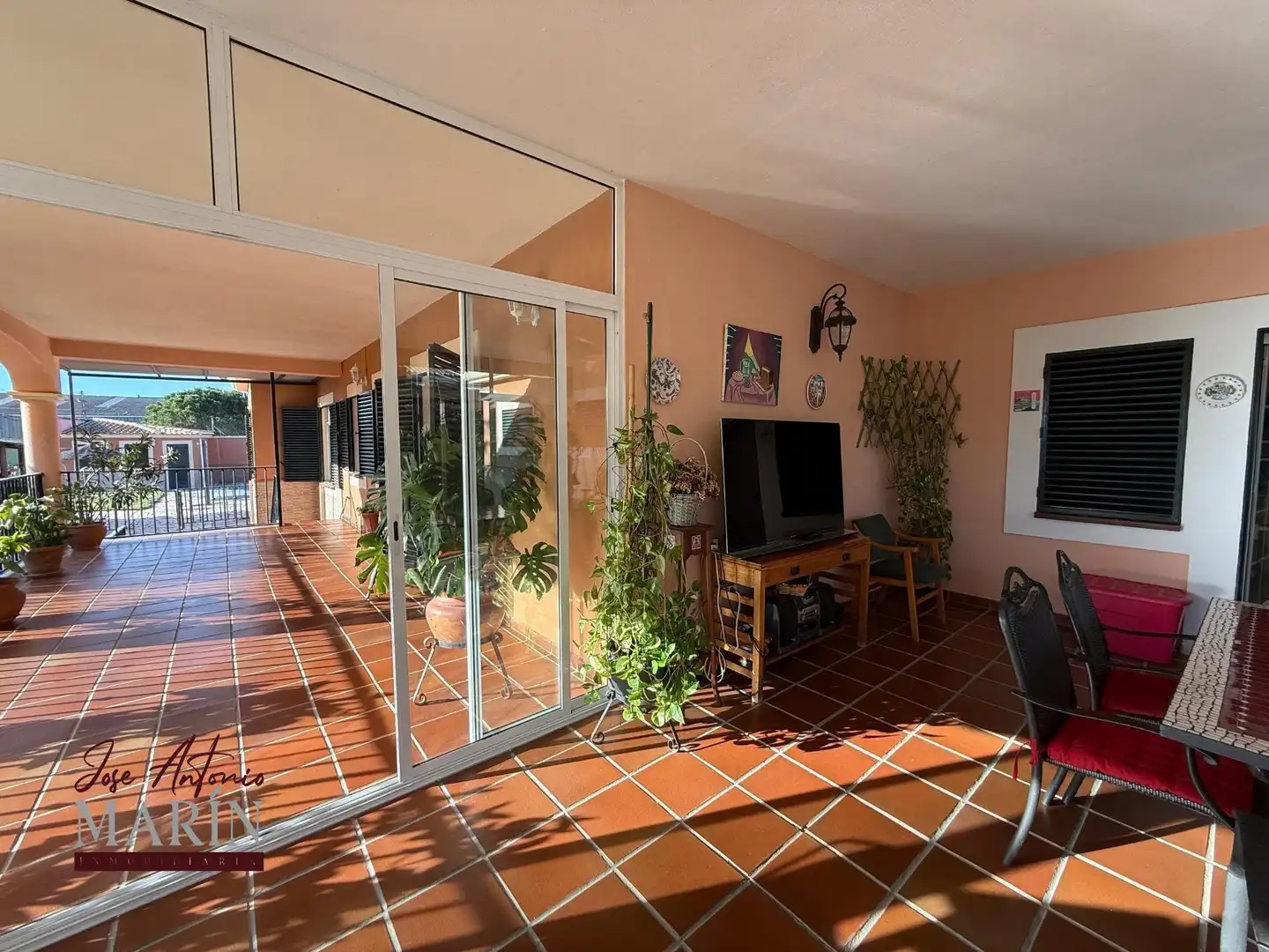 Terraza de Casa o chalet en venta en Badajoz con Aire acondicionado, Calefacción y Jardín privado