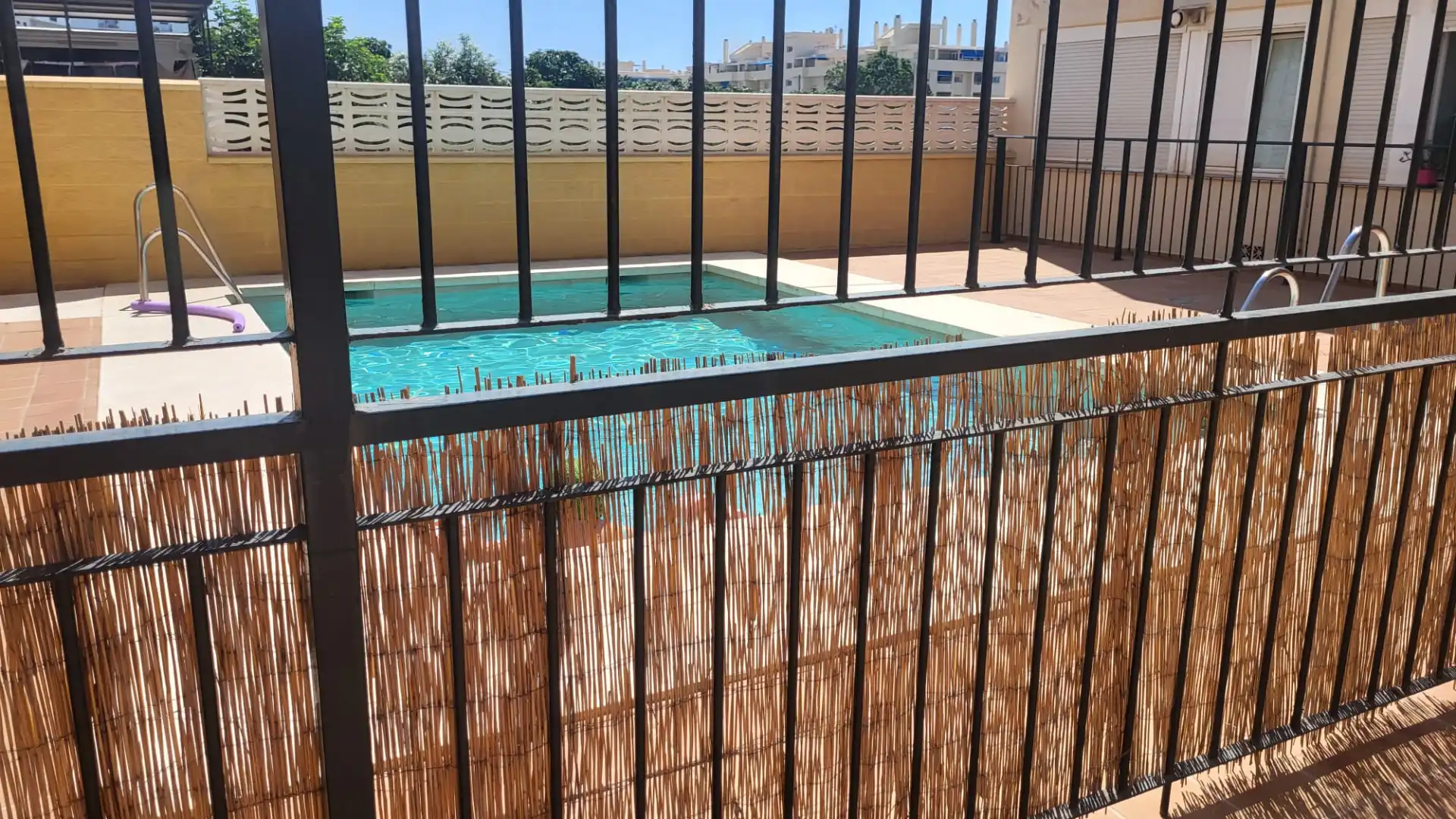 Swimming pool of Flat for sale in Rincón de la Victoria  with Air Conditioner, Terrace and Furnished