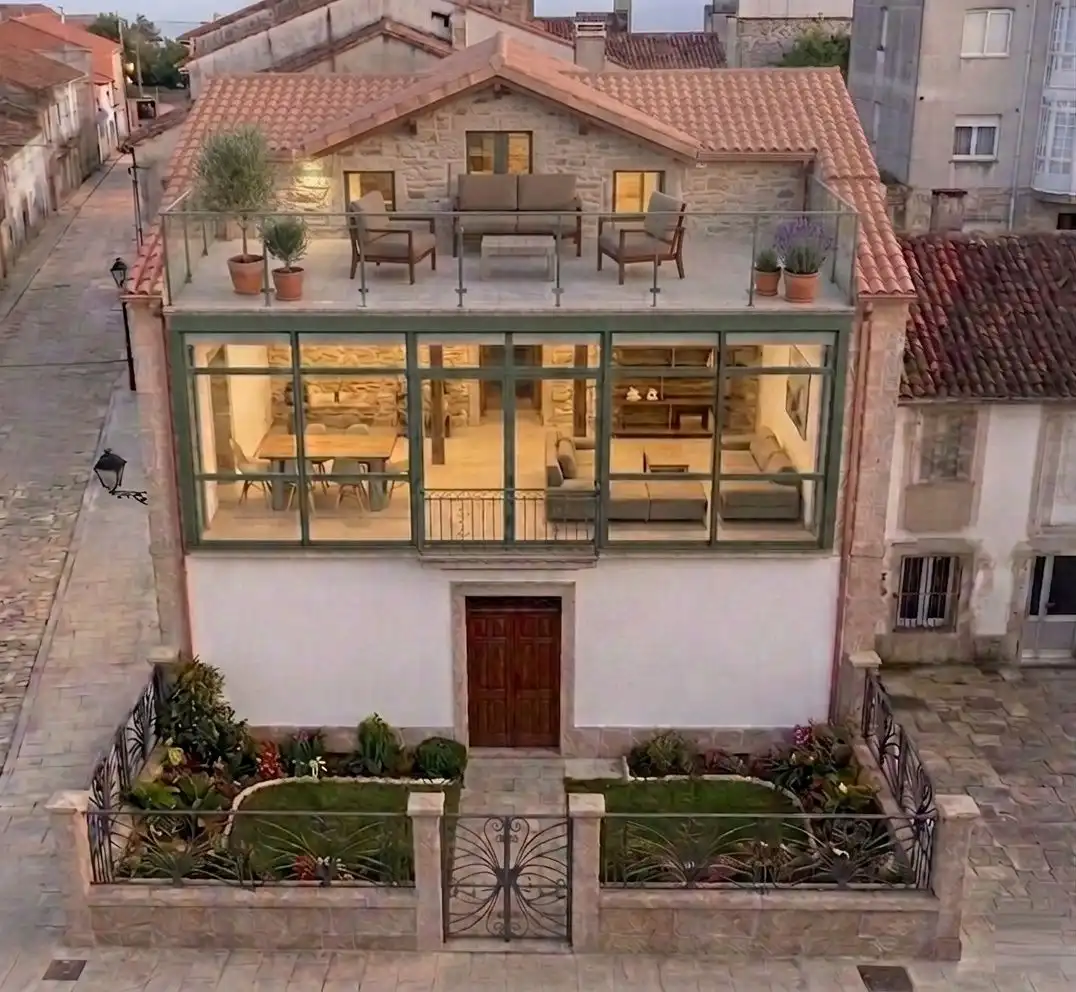 Terraza de Casa o chalet en venta en Rianxo