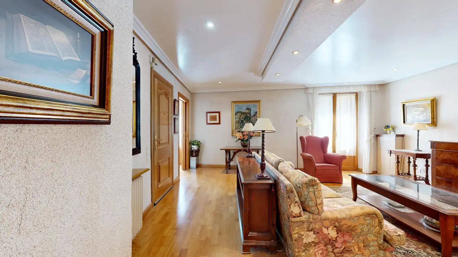 Sala de estar de Piso en venta en Tafalla con Calefacción y Balcón