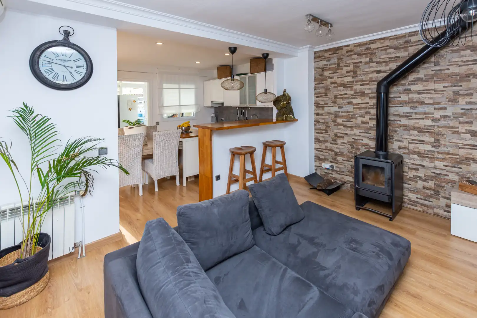 Sala de estar de Casa o chalet en venta en Calvià con Aire acondicionado, Jardín privado y Balcón
