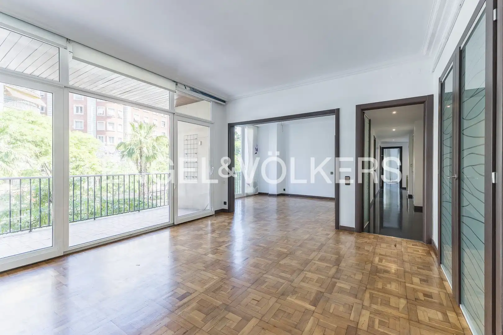 Exterior view of Flat for rent in Barcelona  with Air Conditioner, Heating and Parquet flooring