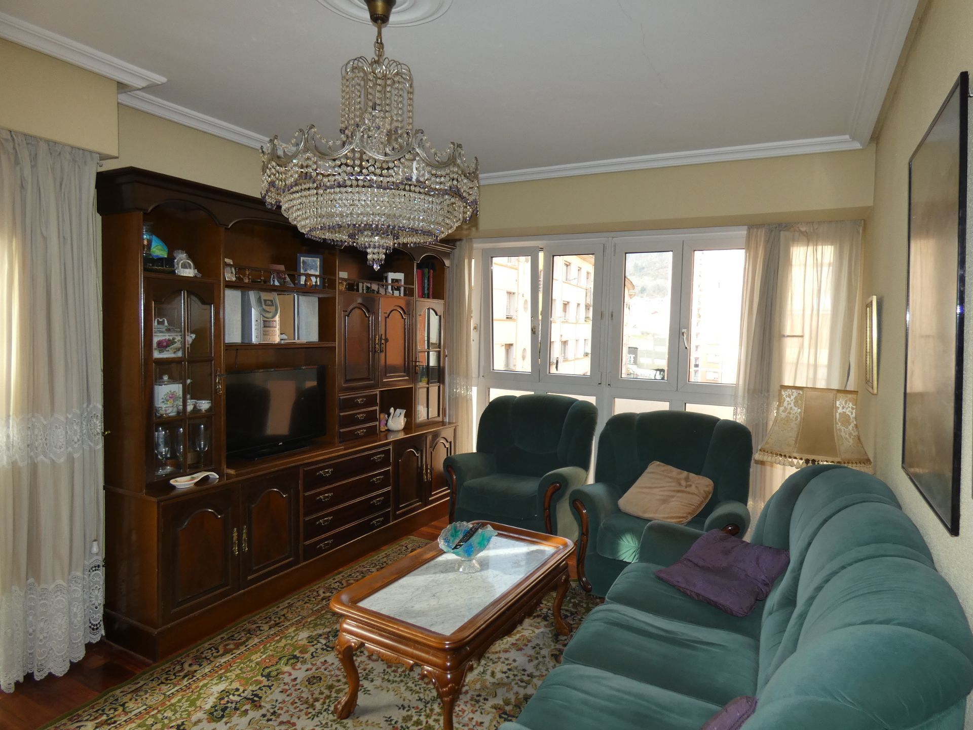 Sala de estar de Piso en venta en Eibar con Trastero