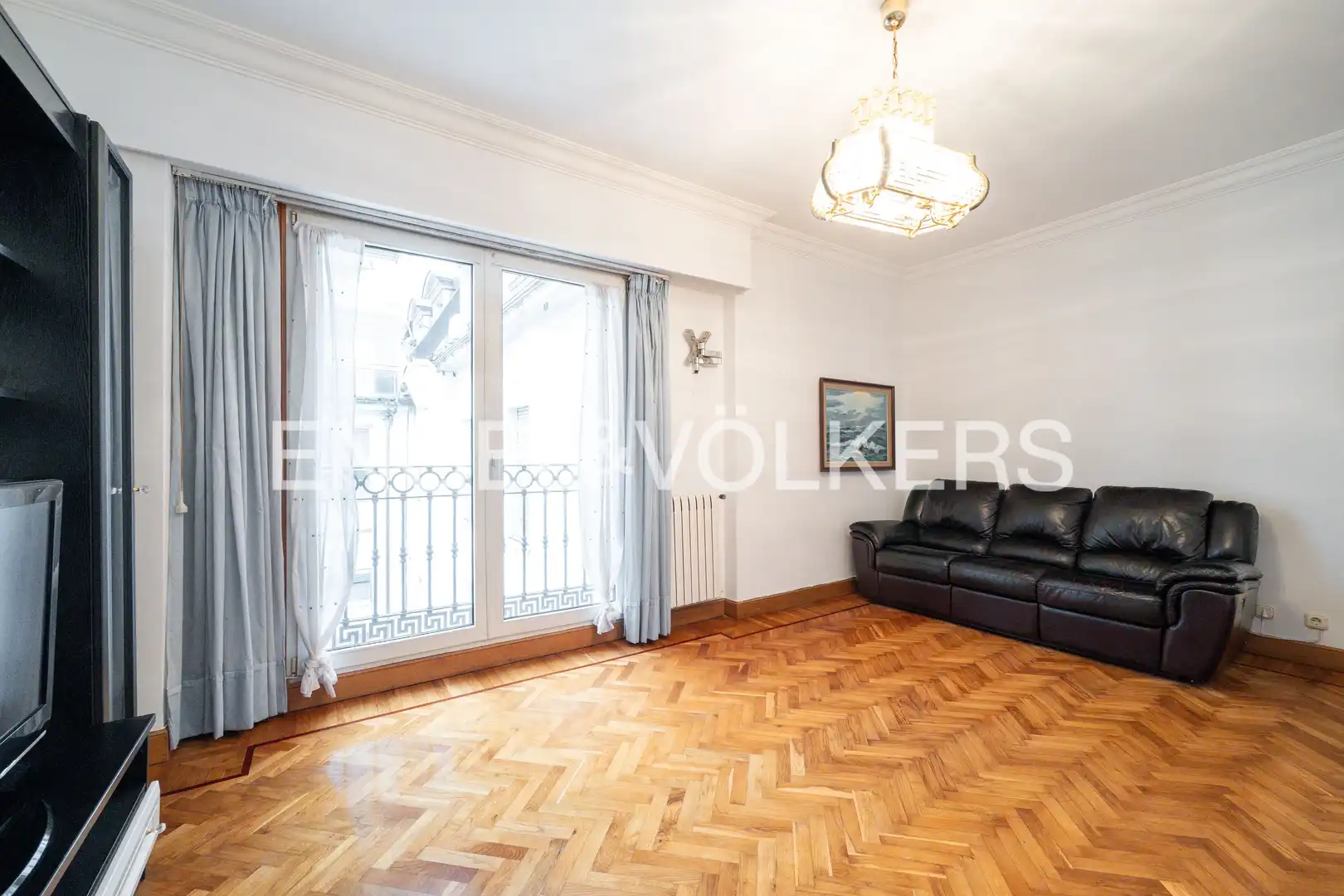 Wohnzimmer von Wohnung zum Verkauf in Donostia - San Sebastián  mit Heizung, Parkett und Abstellraum
