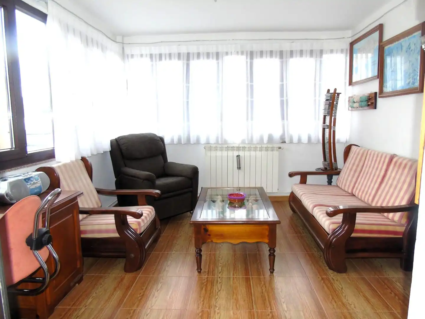 Sala de estar de Casa adosada en venta en Camargo con Calefacción, Jardín privado y Terraza