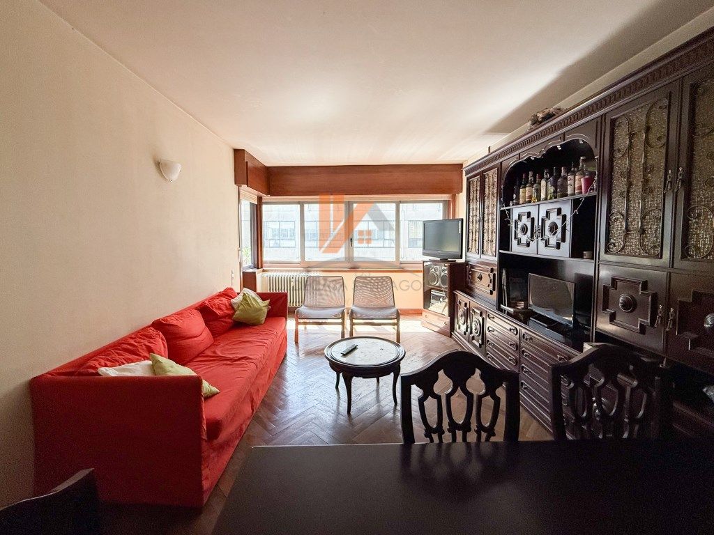 Living room of Flat for sale in Santiago de Compostela   with Terrace