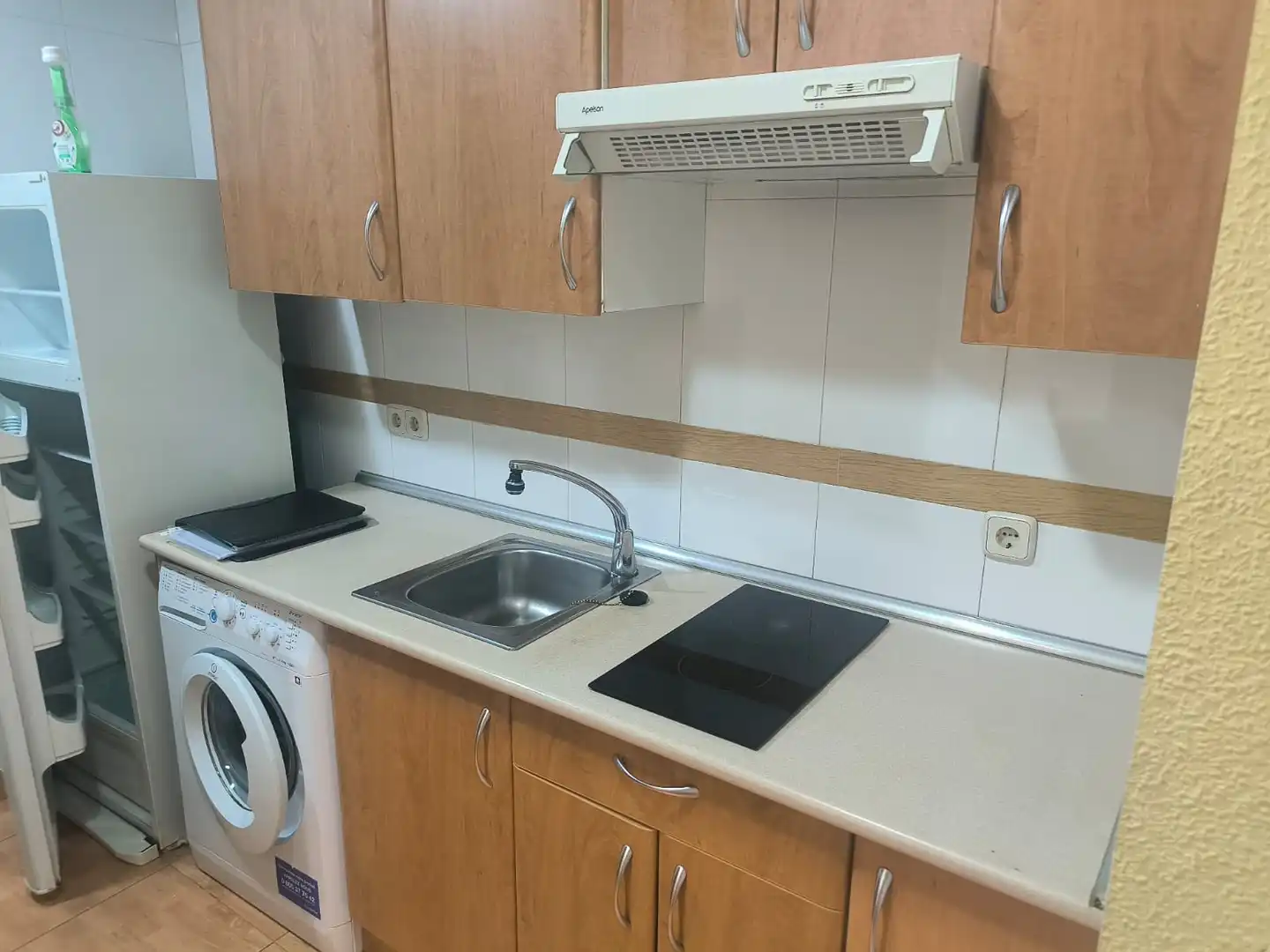 Küche von Wohnung zur Miete in Madrid mit Klimaanlage, Heizung und Parkett