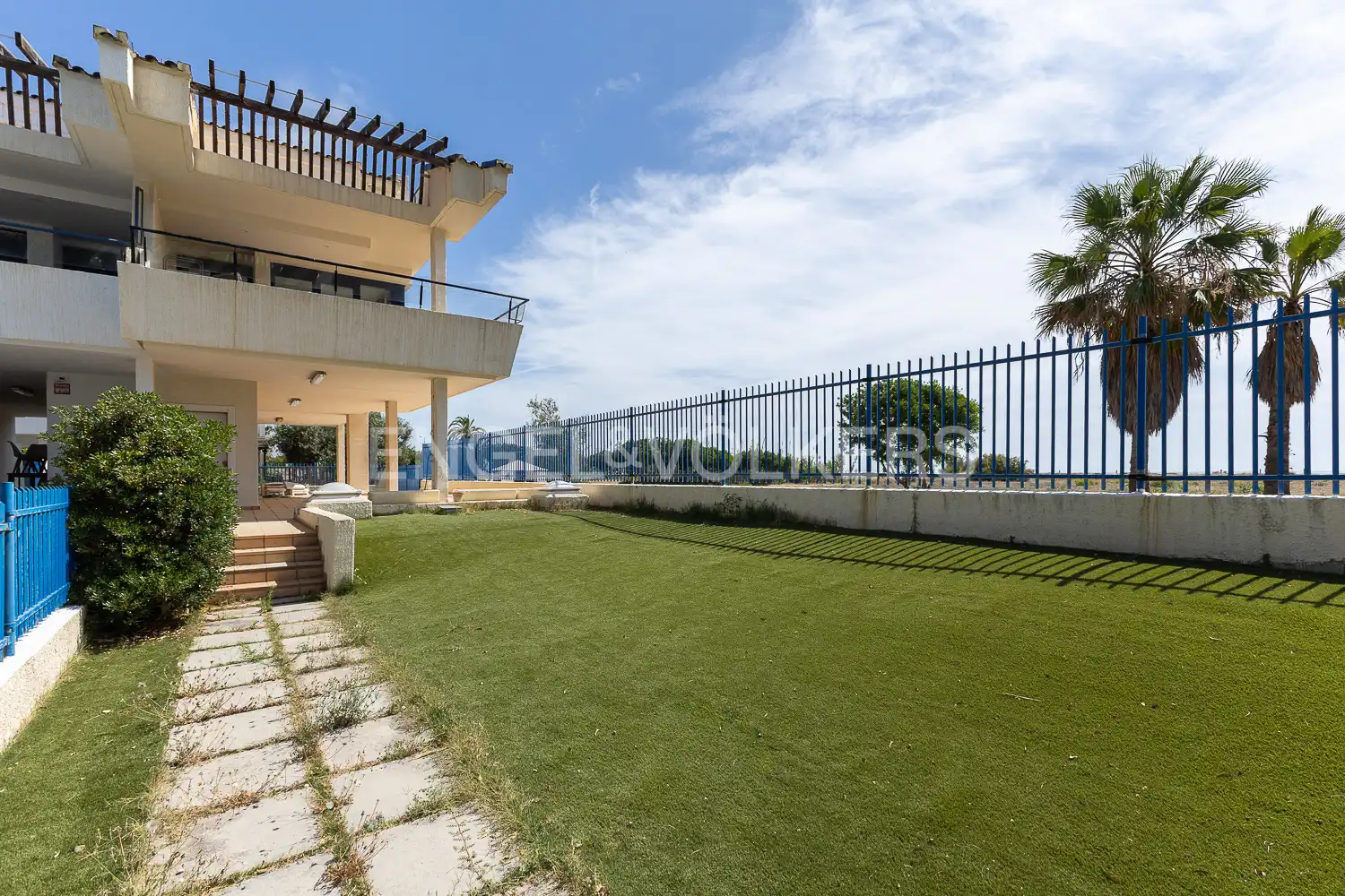 Terrace of Houses for rent in Sagunto / Sagunt  with Air Conditioner, Heating and Private garden