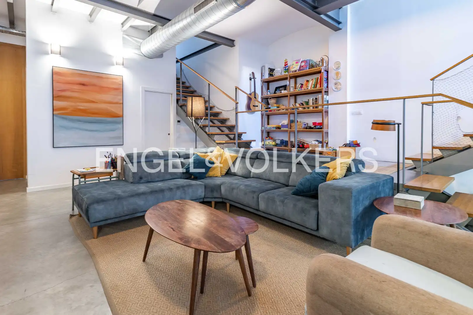 Sala d'estar de Casa o xalet de lloguer en Badalona amb Aire condicionat, Calefacció i Terrassa
