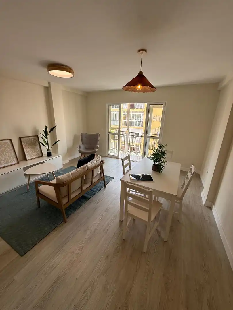 Sala de estar de Piso en venta en Málaga