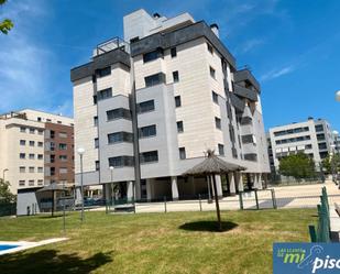 Vista exterior de Pis de lloguer en Valladolid Capital amb Calefacció, Parquet i Traster