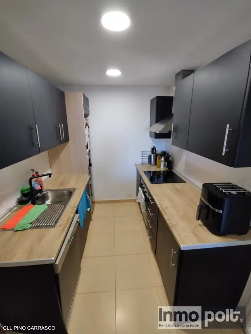 Kitchen of Flat for sale in Torre-Pacheco  with Air Conditioner, Terrace and Furnished
