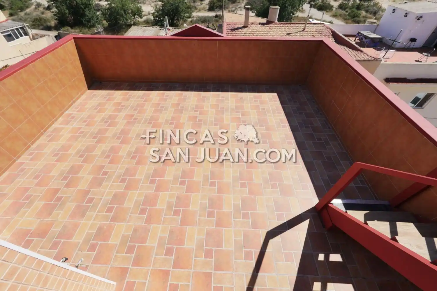 Terrace of Detached homes for sale in Sant Joan d'Alacant  with Air Conditioner and Furnished