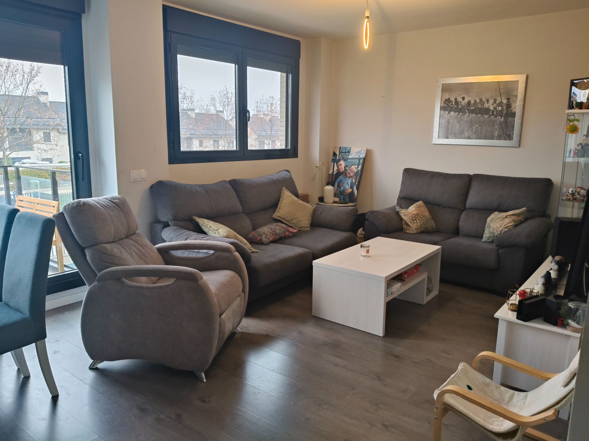 Sala de estar de Piso en venta en Alcorcón con Aire acondicionado, Calefacción y Terraza