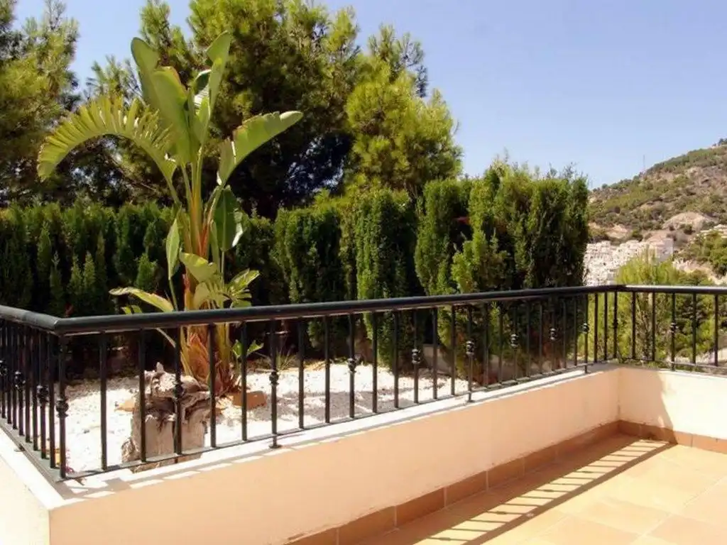 Terrassa de Apartament de lloguer en Calpe / Calp amb Aire condicionat, Calefacció i Traster