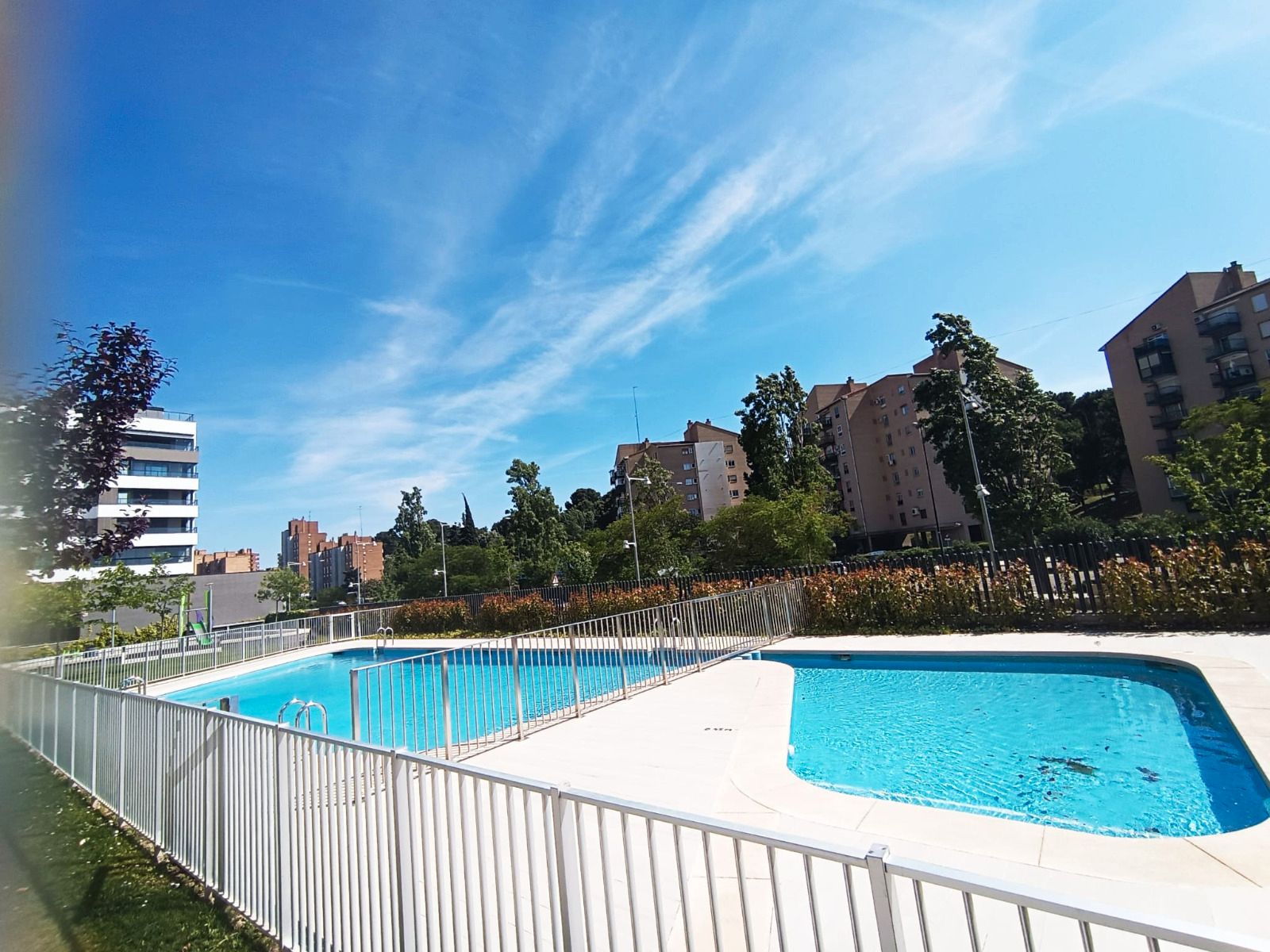 Swimming pool of Flat for sale in  Zaragoza Capital  with Air Conditioner, Heating and Terrace