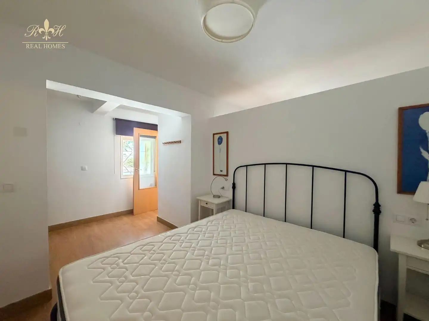Bedroom of Flat for rent in L'Alfàs del Pi  with Air Conditioner and Furnished
