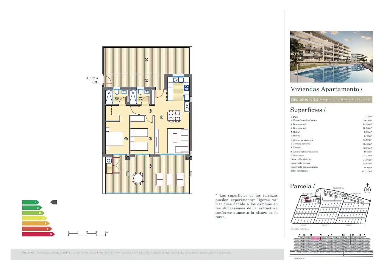 Mini appartamento con terrazza in vendita a Bonalba - Cotoveta, imagen 32
