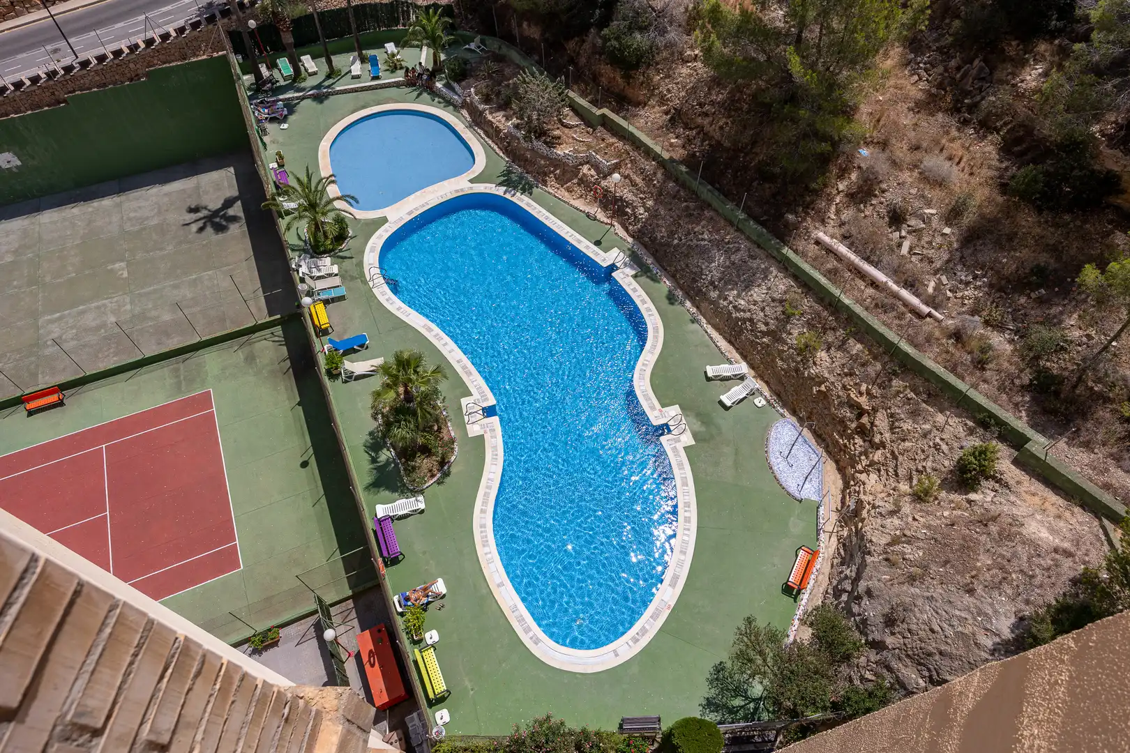 Piscina de Apartamento en venta en Benidorm con Piscina, Amueblado y Piscina comunitaria