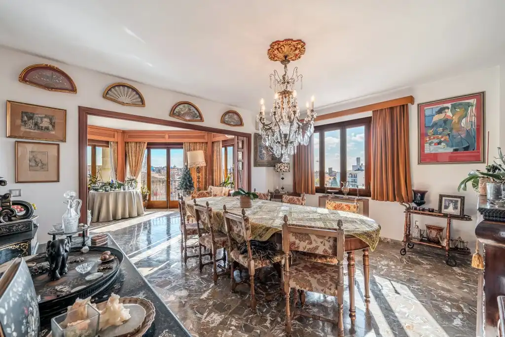 Dining room of Attic for sale in  Palma de Mallorca  with Terrace and Storage room