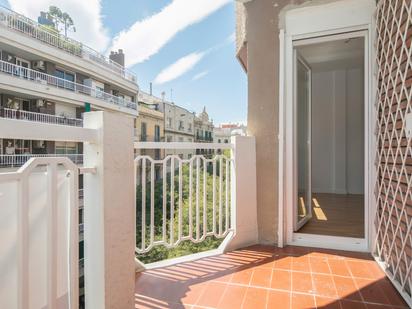 Balcony of Flat for sale in  Barcelona Capital  with Air Conditioner and Terrace