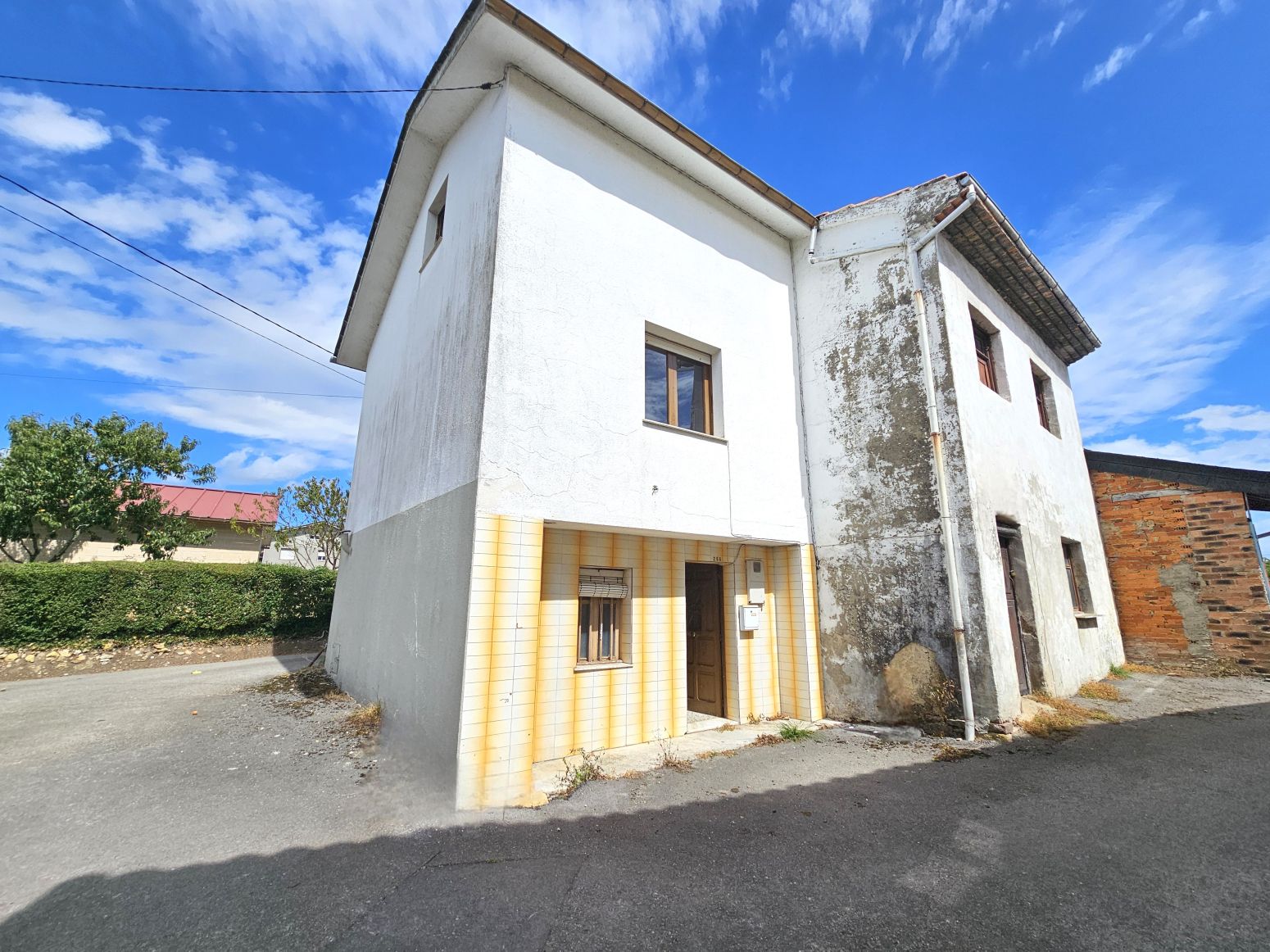 Exterior view of Single-family semi-detached for sale in Siero  with Storage room