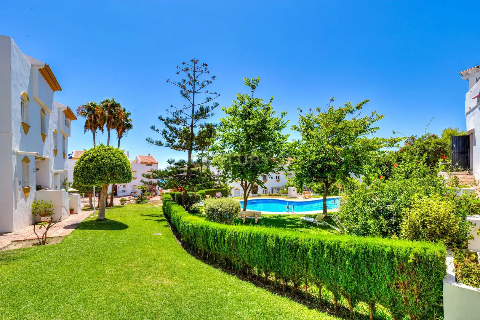 Jardín de Casa o chalet en venta en Benalmádena con Aire acondicionado, Jardín privado y Trastero