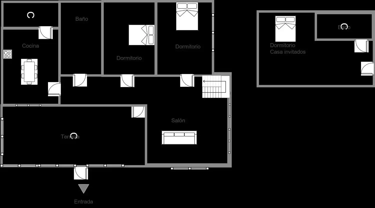 Detached house with garden for sale in Aldea Montecuruto, imagen 24