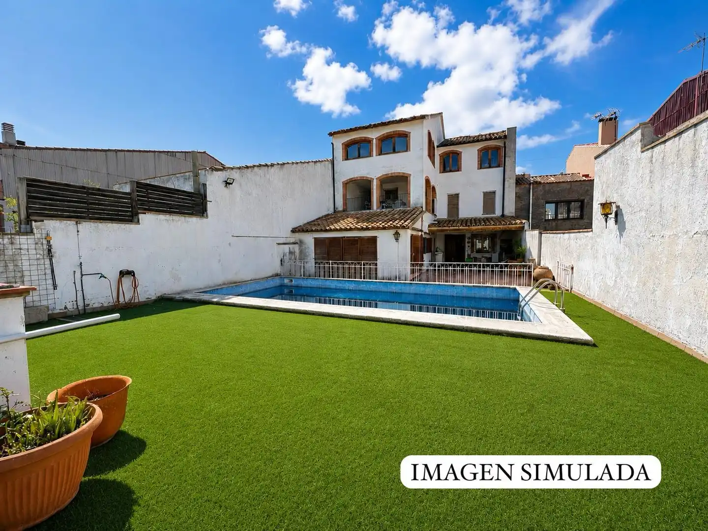 Piscina de Finca rústica en venda en Ullastrell amb Jardí privat, Terrassa i Piscina