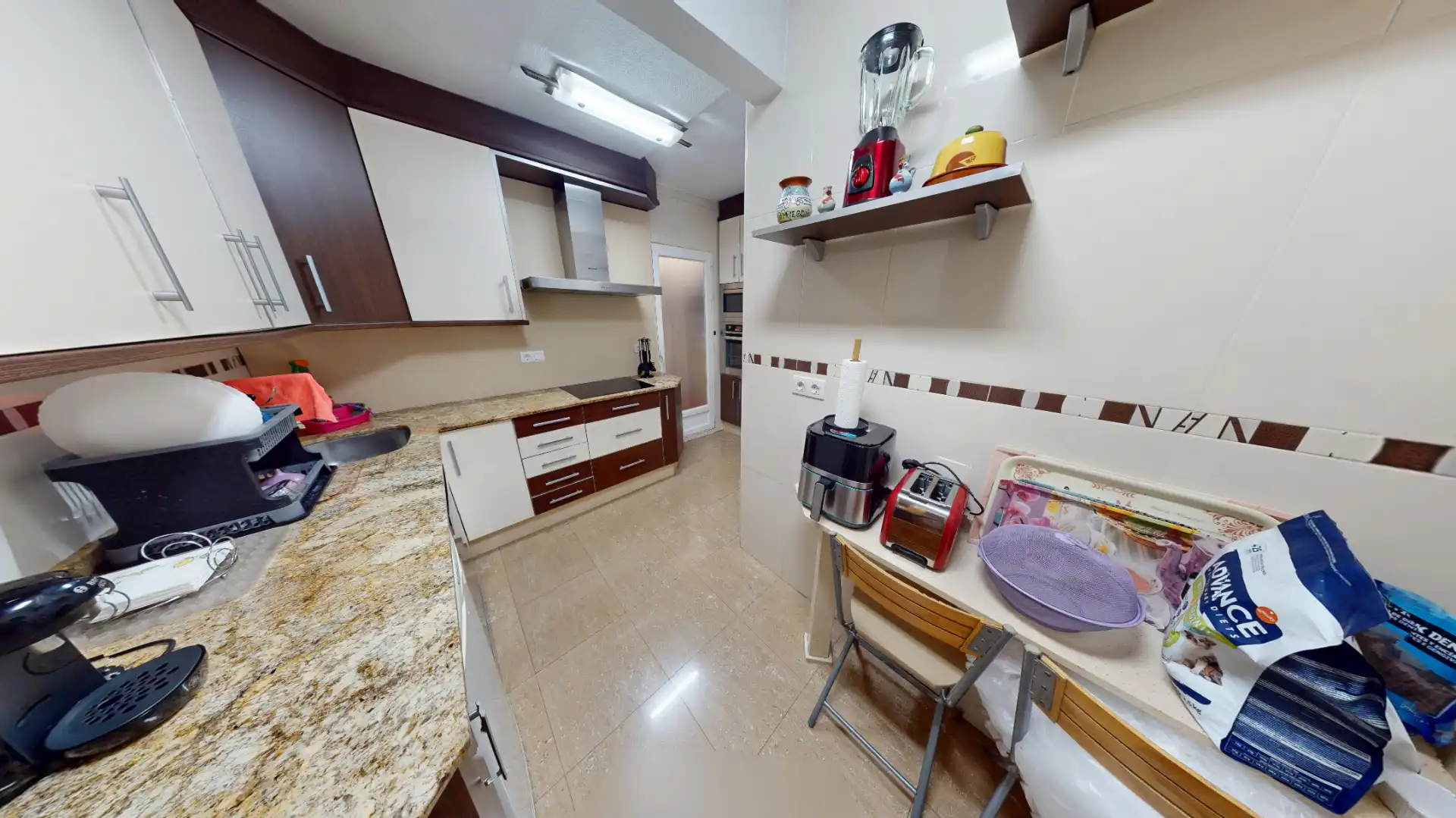 Cocina de Dúplex en venta en Benidorm con Aire acondicionado, Terraza y Amueblado