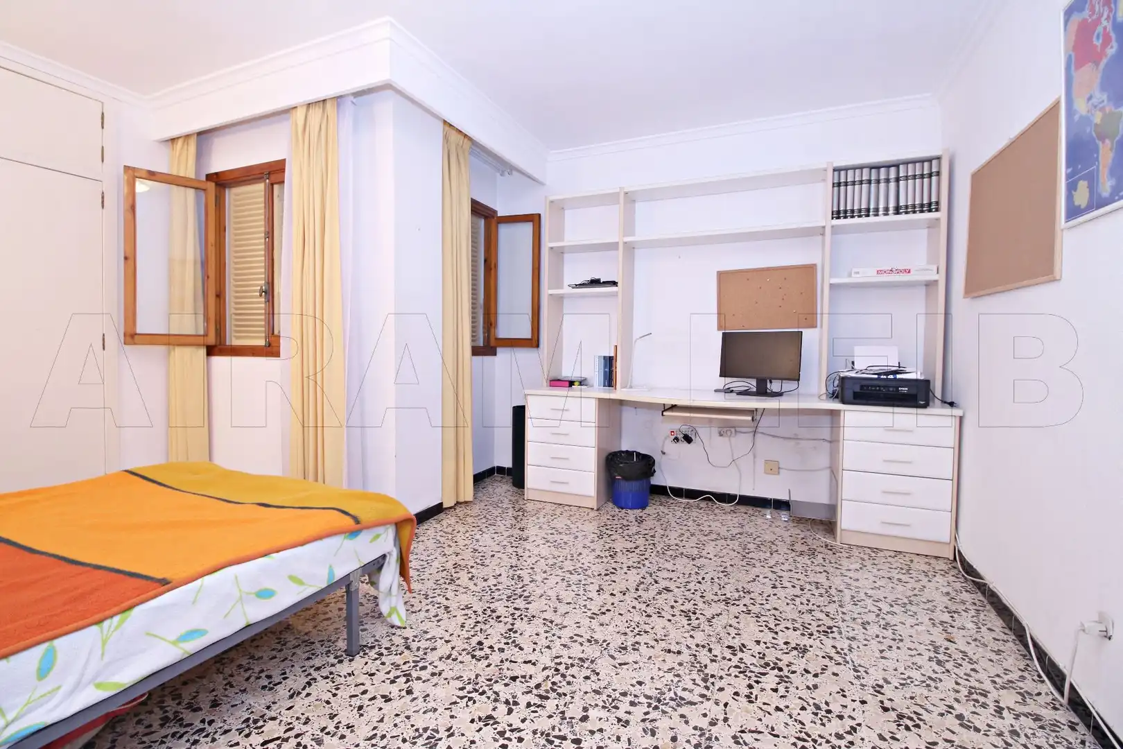 Bedroom of Flat for sale in  Palma de Mallorca  with Air Conditioner and Terrace