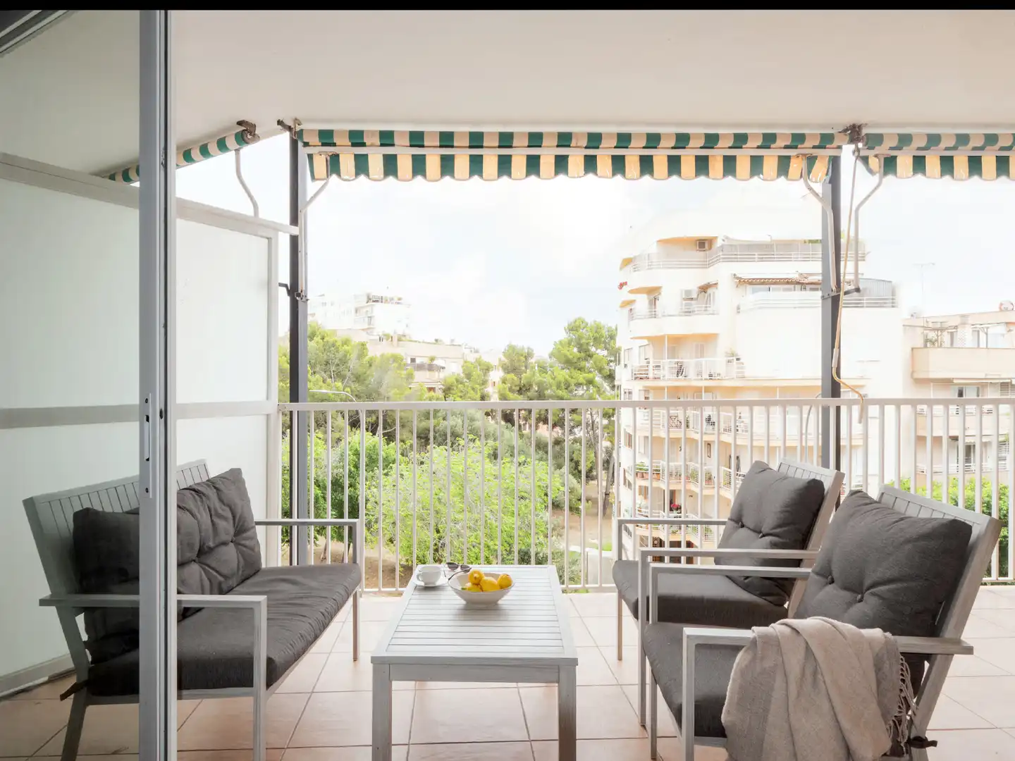 Terraza de Apartamento en venta en  Palma de Mallorca con Aire acondicionado, Calefacción y Terraza