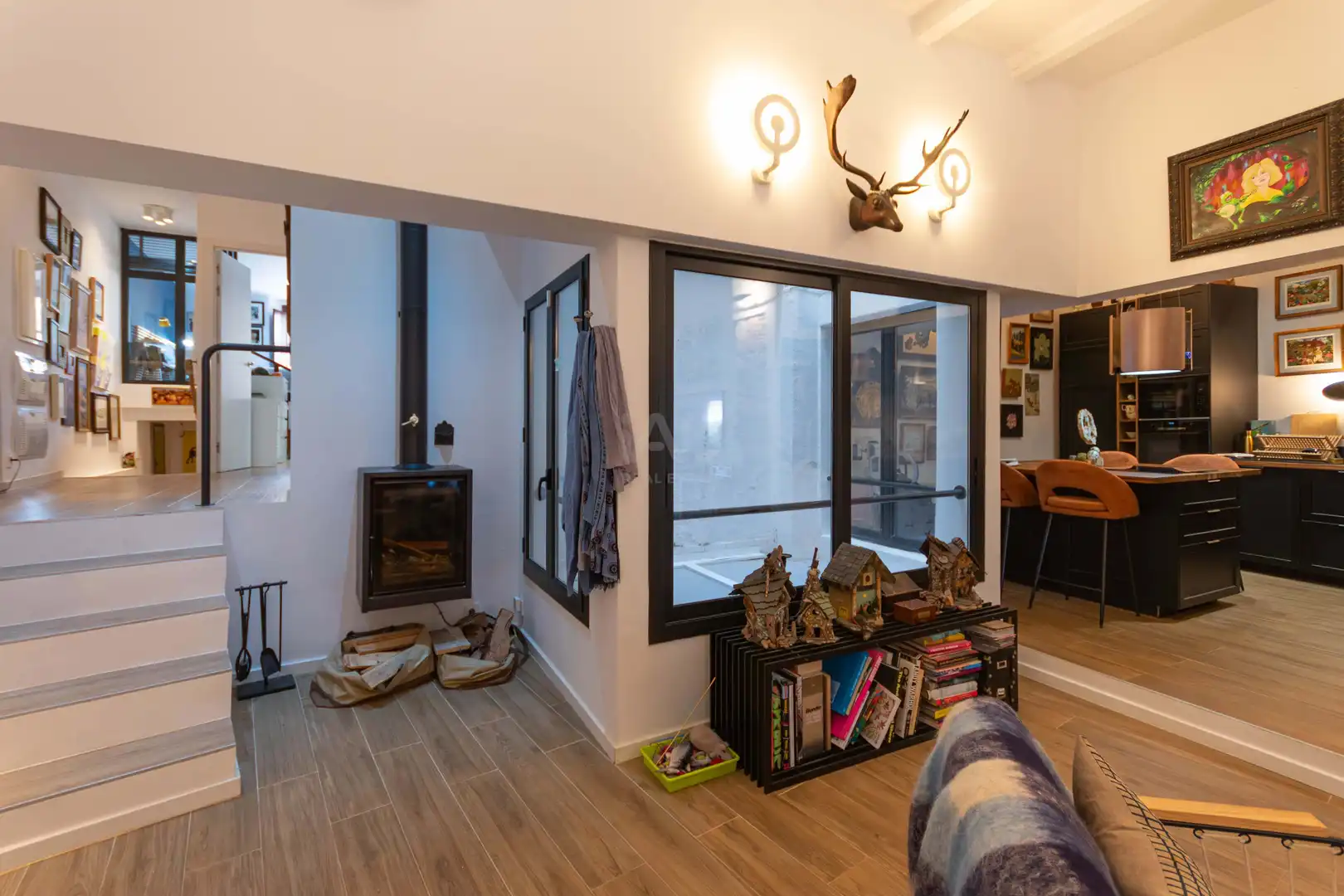 Living room of Flat for sale in Sitges  with Air Conditioner, Heating and Terrace