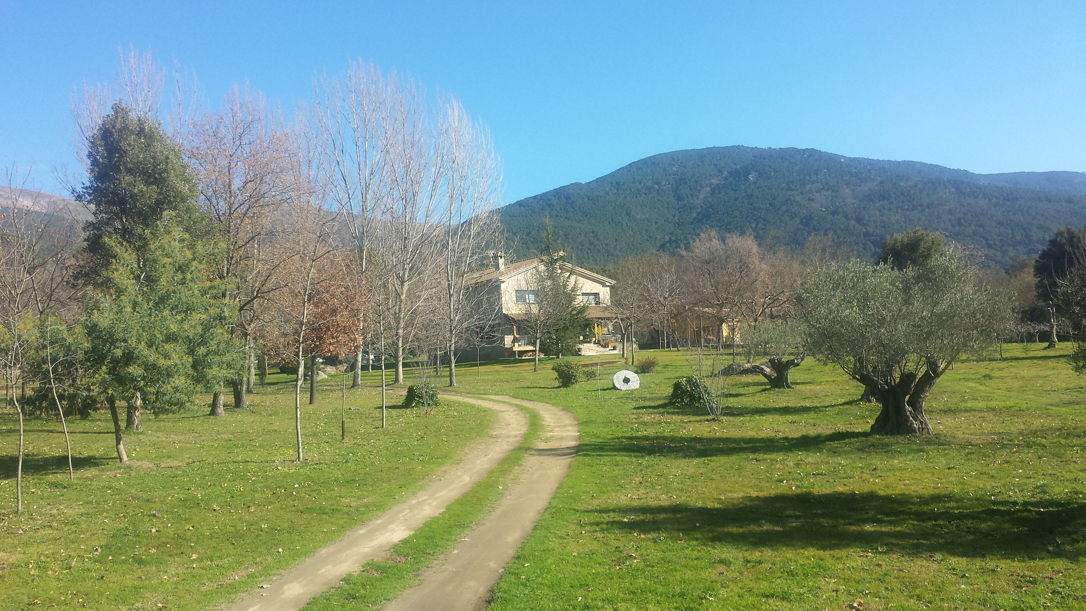 Garten von Country house zum verkauf in La Adrada  mit Privatgarten, Terrasse und Schwimmbad