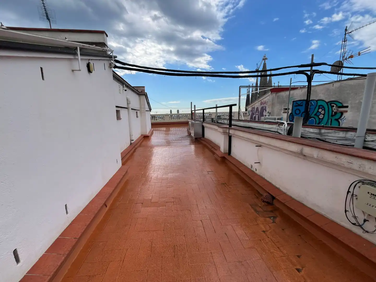 Terraza de Piso en venta en Barcelona con Horno, Lavadora y Microondas