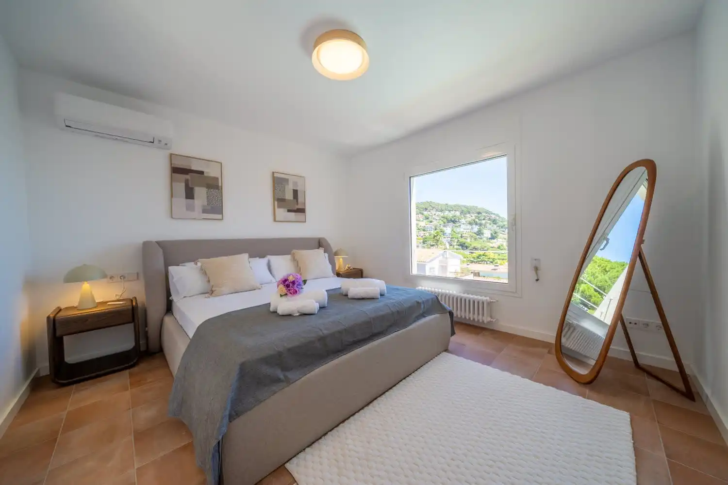 Habitación de Casa o chalet de alquiler en Blanes con Aire acondicionado, Calefacción y Jardín privado