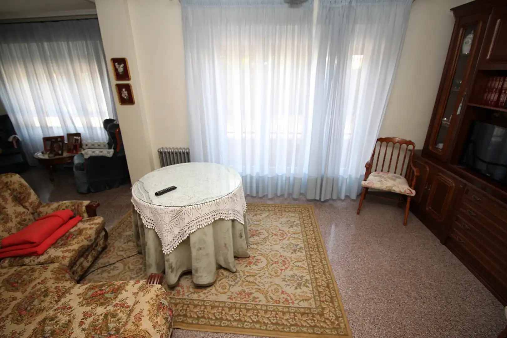 Wohnzimmer von Maisonette zum Verkauf in Monóvar  / Monòver mit Klimaanlage, Heizung und Terrasse
