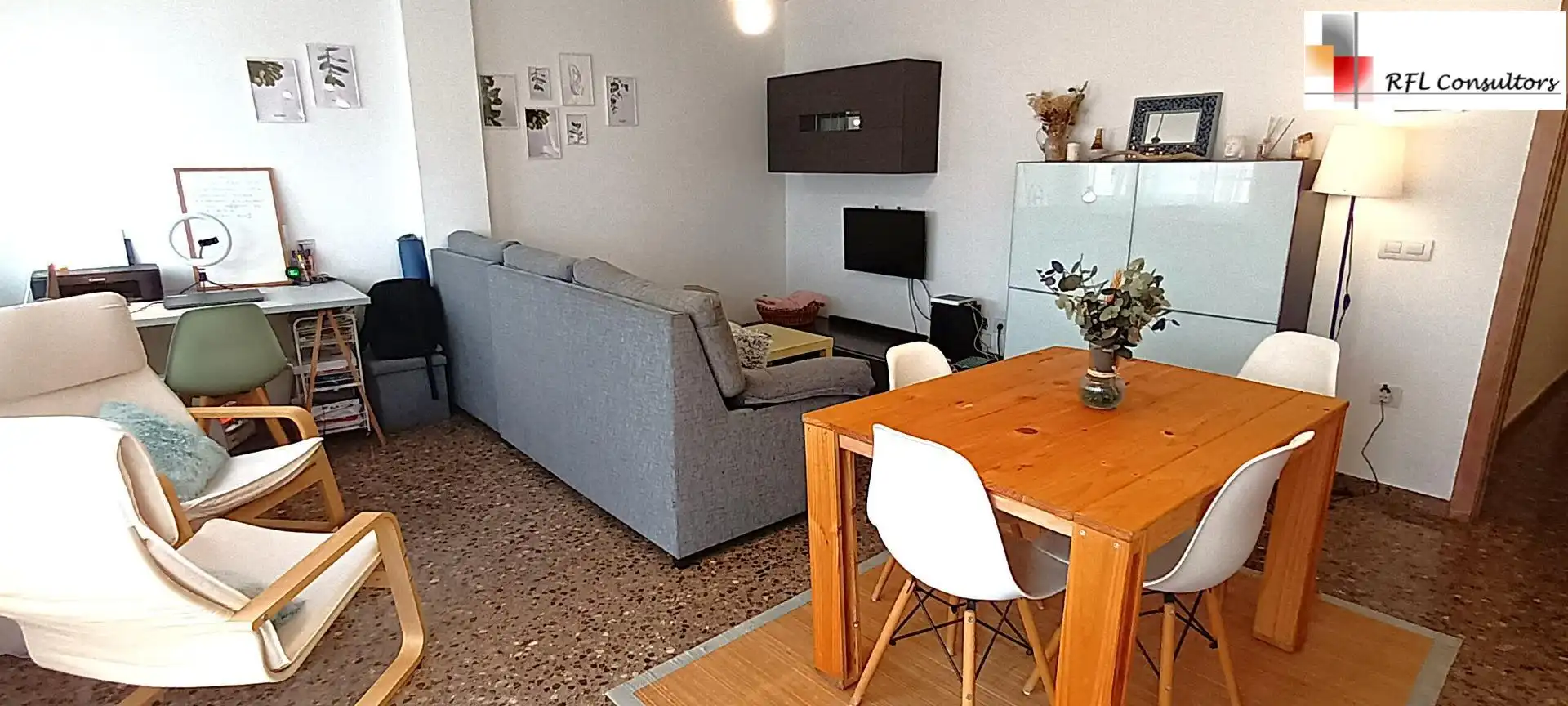 Living room of Attic for sale in Torreblanca  with Terrace and Furnished