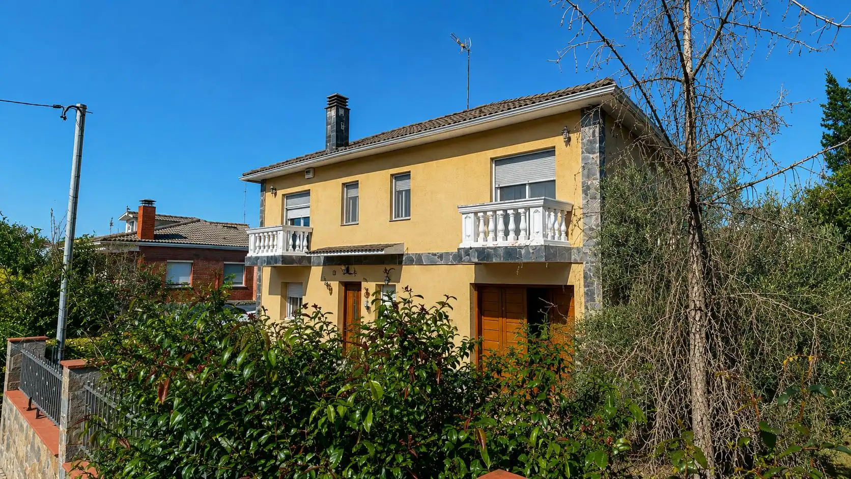 Vista exterior de Casa o chalet en venta en Vacarisses con Calefacción, Jardín privado y Balcón