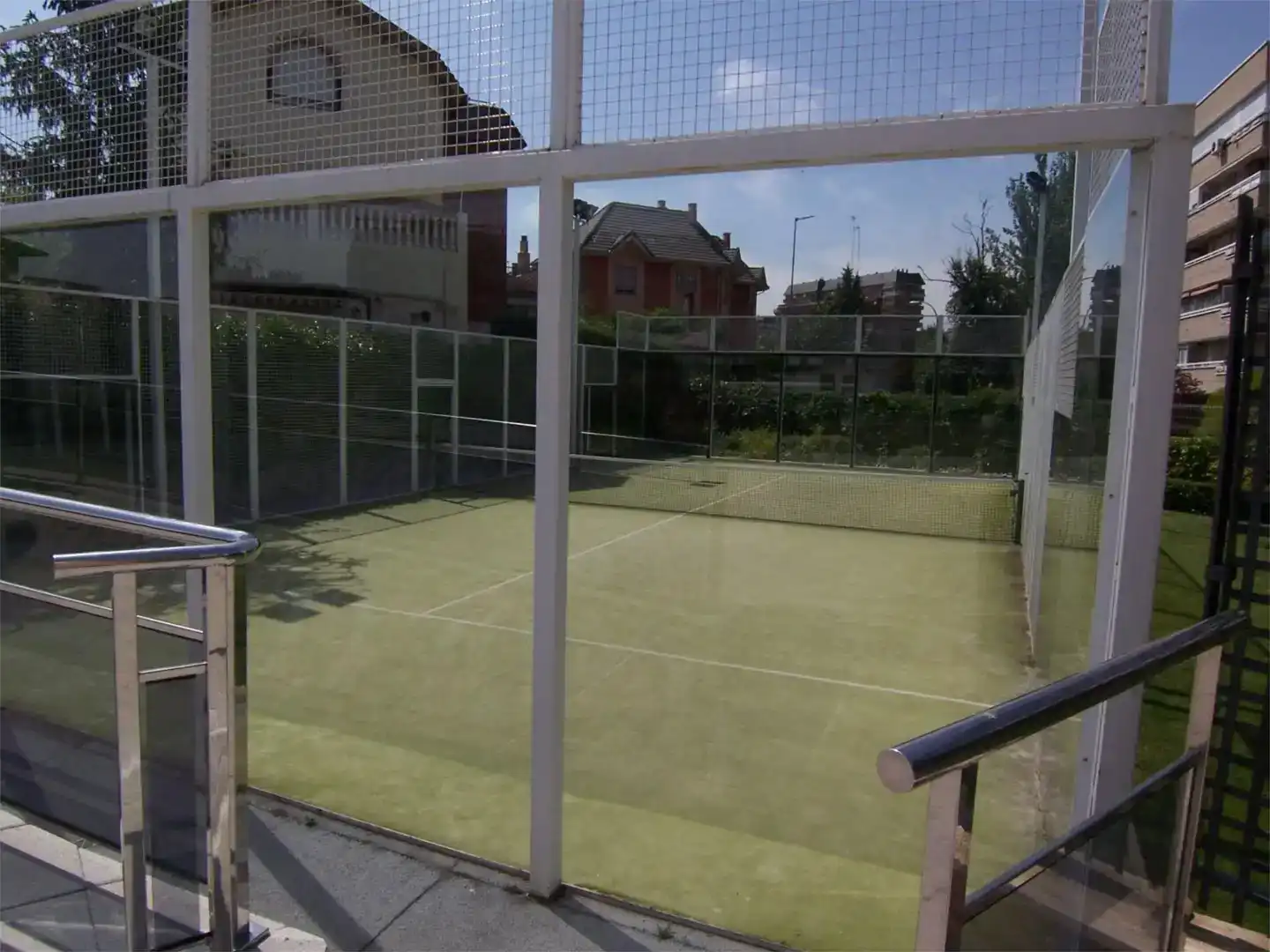 Garten von Wohnung zur Miete in  Madrid Capital mit Klimaanlage und Schwimmbad