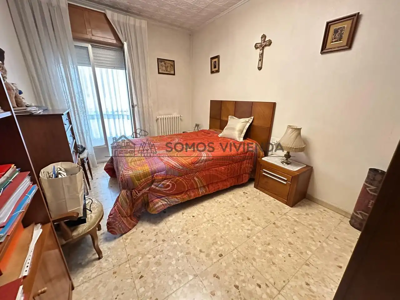Bedroom of Flat for sale in Ourense Capital   with Heating, Storage room and Furnished