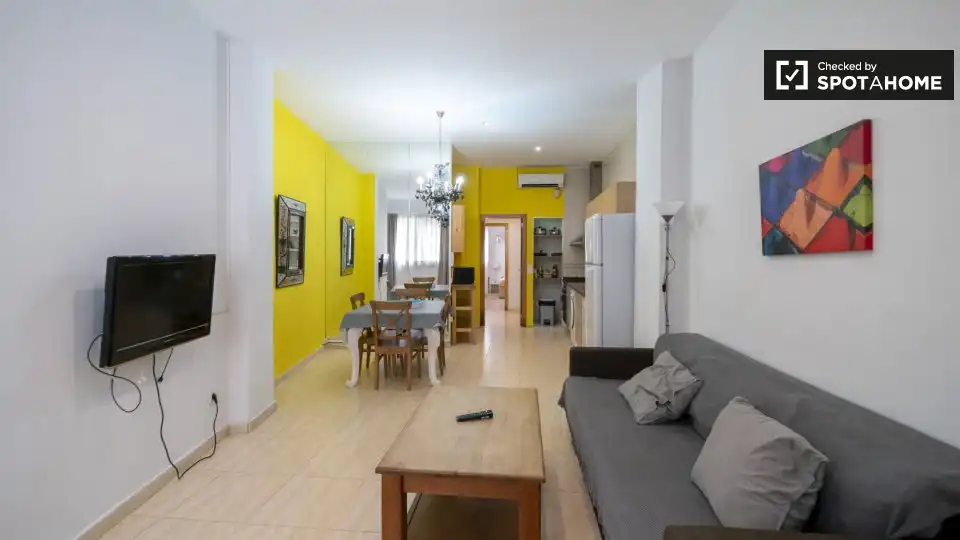 Appartamento con terrazza in affitto a L'Eixample