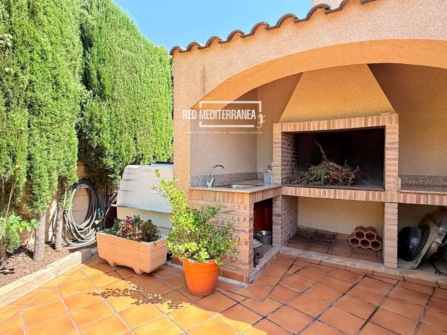 Jardí de Casa o xalet en venda en Banyeres de Mariola amb Calefacció, Jardí privat i Terrassa